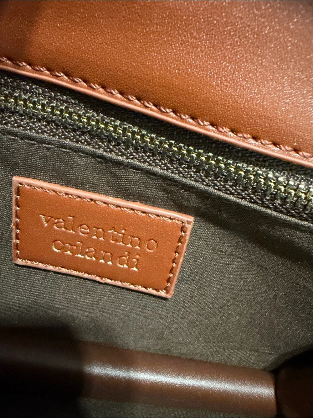 Valentino Orlandi VO Monogram Crossbody + Coin Pouch - Gold Hardware
